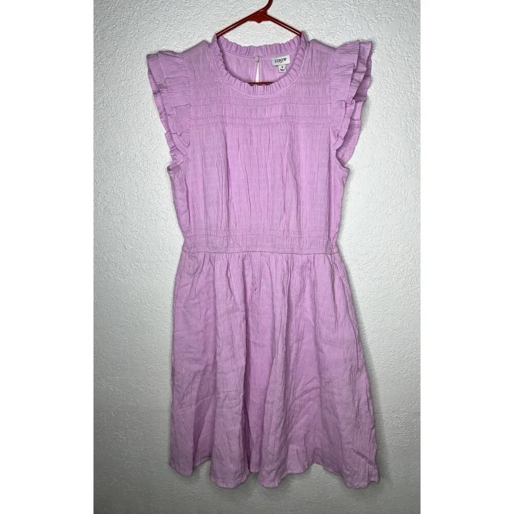 J. Crew Pink Dress NEW BY516 Small Imperfection* NWTS $98 Spring Summer X - Picture 4 of 13